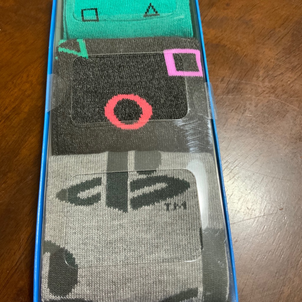 Playstation 3 Pair Mens Crew Socks